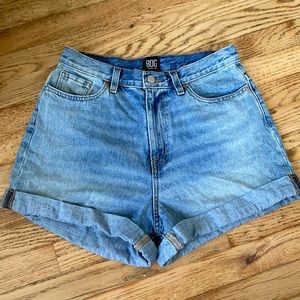 BDG Mom High-Rise Denim Shorts
